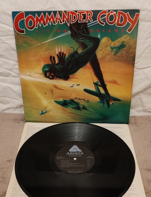 Commander Cody Flying Dreams lp
