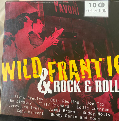 Wild & Frantic Rock and Roll 10cd