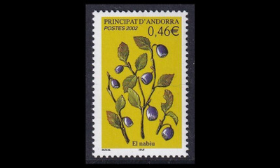 Andorra Fr 591 ** Mustikka (2002)