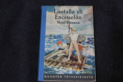 Riikkilä - Lautalla yli Enonselän 1.p.1953