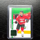 2023-24 UD Team Canada Juniors Green #8 Connor Bedard U20 - pikkukuva 1
