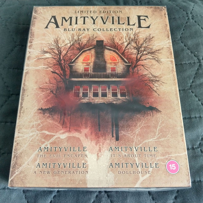 Amityville collection Blu-ray **muoveissa**