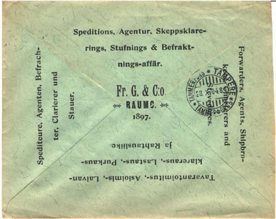 FIRMAKORTTI RAUMA  KAUNISKUORI