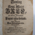 Johan Jusleen : Samling Af Kongl. Maj:ts Bref (1751-1761)... - pikkukuva 3