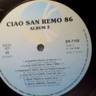 CIAO ITALIA SAN REMO '86 :: 2 x VINYYLI LP .... FIN-1986 - pikkukuva 5