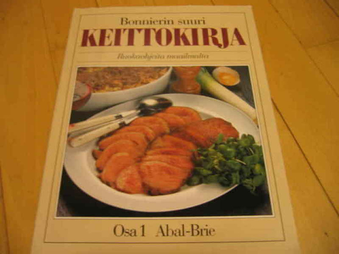 Bonnierin keittokirjasarjan osa 1.