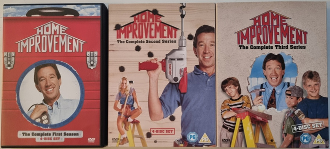 HOME IMPROVEMENT / KOTI KUNTOON, KAUDET 1-3 DVD