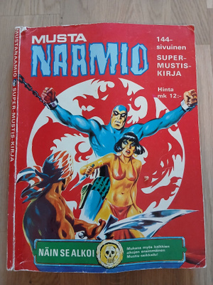 Mustanaamio 1975 Super Mustis Kirja
