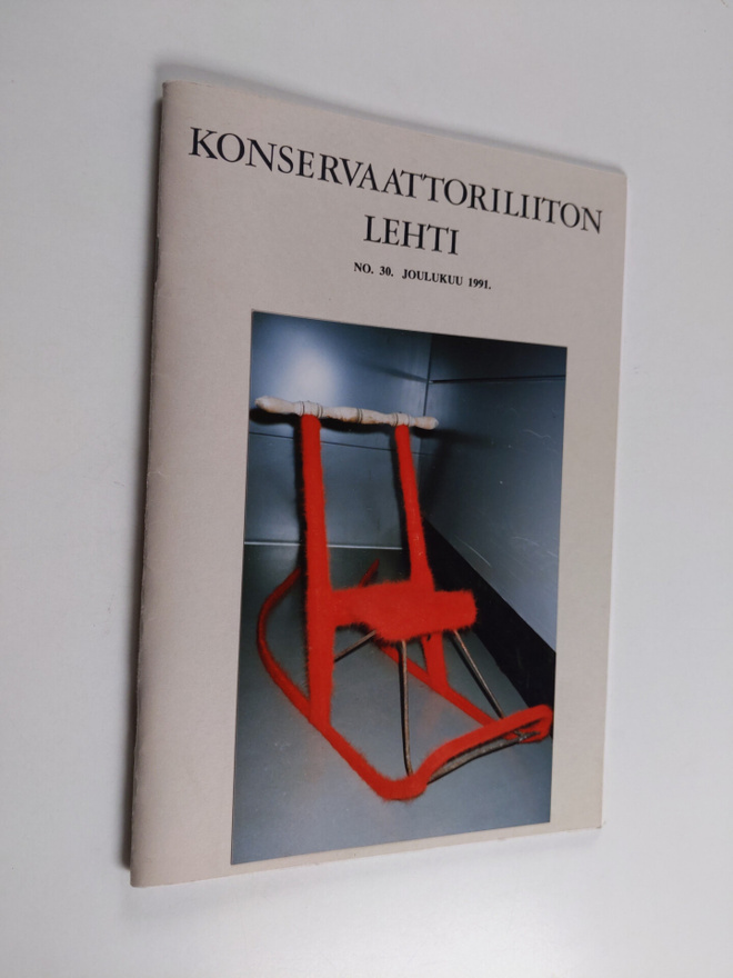 Konservaattoriliiton lehti joulukuu 1991