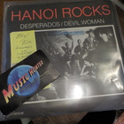 HANOI ROCKS - DESPERADOS / DEVIL WOMAN EX+/EX+ 7'' SINGLE - pikkukuva 1
