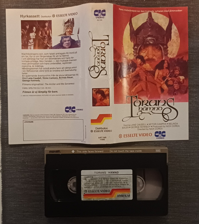 Torans Hämnd - Toranin kosto, vhs (swe)