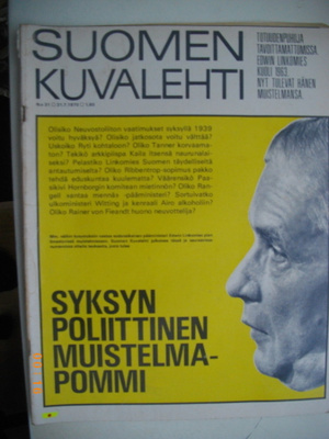 Suomen Kuvalehti Nro 31/1970 (29.3)