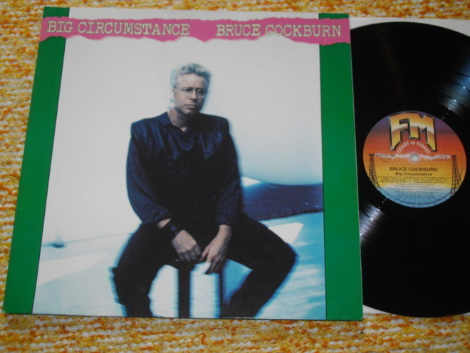 BRUCE COCKBURN - Big Circumstance - LP 1989 rock EX