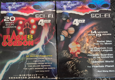 39 SCI-FI LEFFAA BOKSIT -DVD