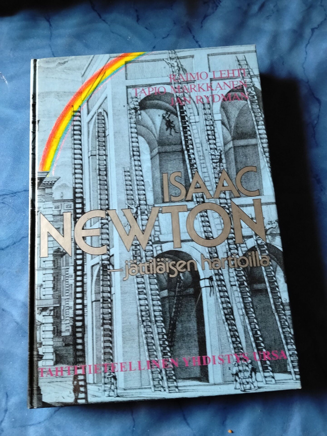 isaac newton jättiläisen hartioilla