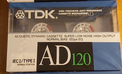 TDK AD-120 Uusia (Avattuja) 1988 Mallia