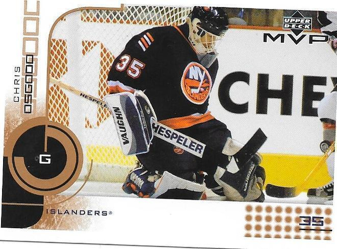 2002-03 Upper Deck MVP #117 Chris Osgood NY Islanders MV