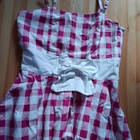 Kaunis ruutumekko rusetilla - pikkukuva 2
