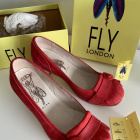 Ihanat London Fly punaiset korkkarit, koko 39 - pikkukuva 3