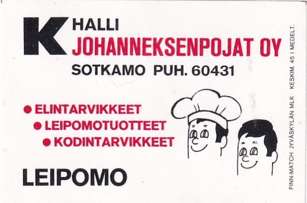 Sotkamo, Johanneksenpojat Oy   b529