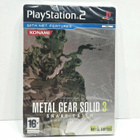 PS2 - Metal Gear Solid 3 Snake Eater Steelbook (UUSI) - pikkukuva 1