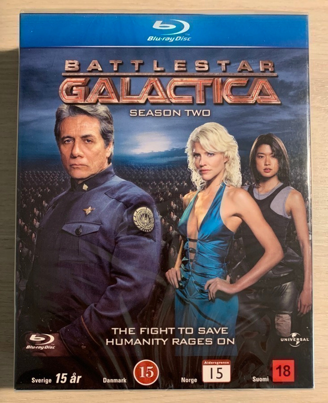 Taisteluplaneetta Galactica: Kausi 2 (Blu-ray) *UUSI*