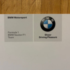 Esite BMW Motorsport Formula F1 Fashion 2007 - BMW Sauber F1 - pikkukuva 2