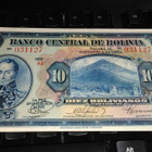 Bolivia 10 bolivano 1928 P121 sn127 XF - pikkukuva 1
