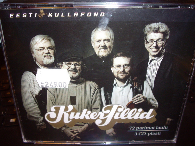 3CD : KUKER PILLID : 72 parimat laulu  ( 2007) Sis.postikulu