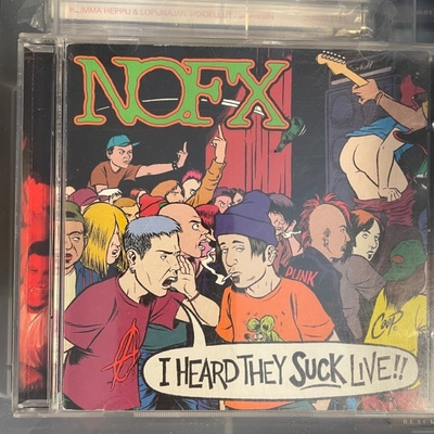 NOFX - I Heard They Suck Live!! cd