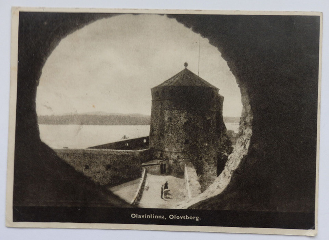 Olavinlinna, Foto Vilho Setälä