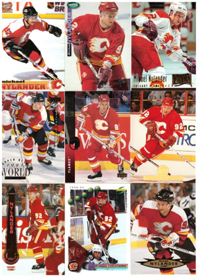 9 x MICHAEL NYLANDER Calgary Flames