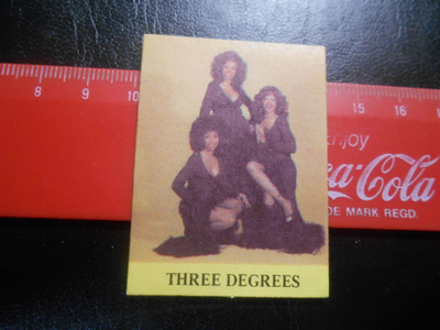K13. Monty gum Pop Stars # THREE DEGREES
