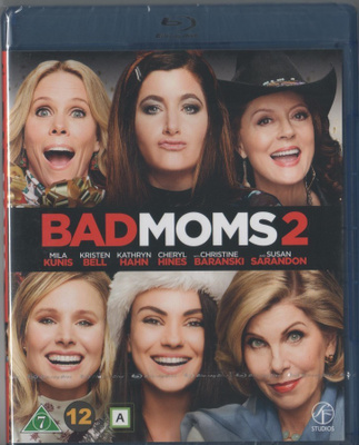 Bad Moms 2 (Blu-ray) Mila Kunis, Kristen Bell (2017) UUSI