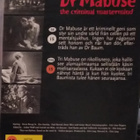 The testament of Dr Mabuse - DVD UUSI - pikkukuva 2