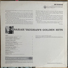 LP Sarah Vaughan - Golden Hits!!! - pikkukuva 2