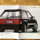 Esite Opel Corsa A korin muotoiluosat 1987/1988 - pikkukuva 3