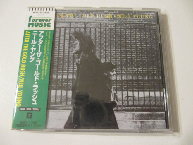 Neil Young – After The Gold Rush Japanilainen CD OBI