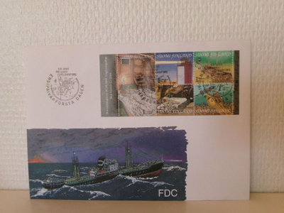 FDC- ensipäiväkuori - Suomenlahti - 2001