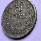 50 PENNIÄ, Hopeaa 1908, katso! - pikkukuva 4