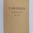 Lakimies hakemisto 1945-1959 - pikkukuva 1