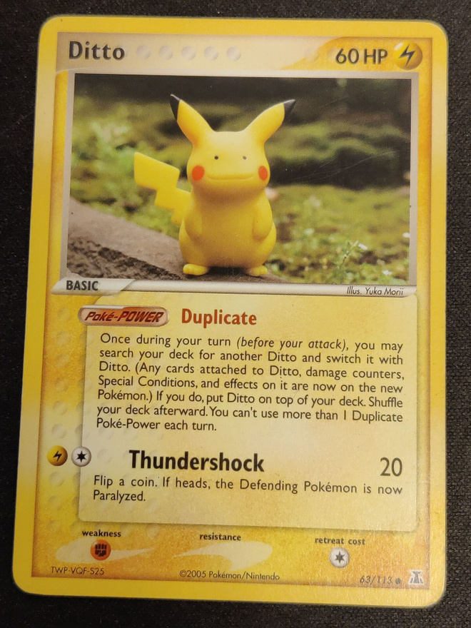 Ditto 63/113 Pikachu
