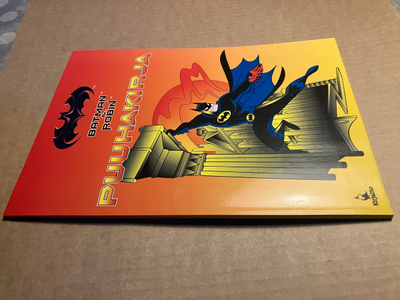 BATMAN & ROBIN PUUHAKIRJA 1997 HYVÄ