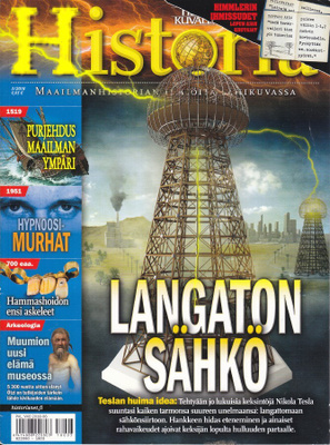 Tieteen Kuvalehti HISTORIA 3/2018 Langaton sähkö