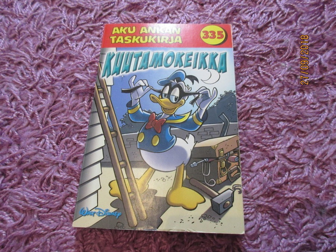 Aku Ankan taskukirja 335 Kuutamokeikka. 1.p