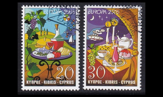 Kypros 1056-7 o Europa gastronomia (2005)
