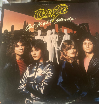 Teaze: One Night Stands 1979 LP Kanada metalli