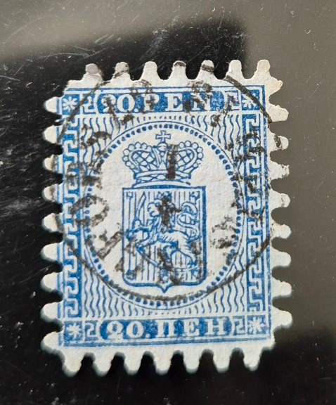 1866 20p loisto! Lape 150 euroa!