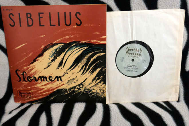 Jean Sibelius – Stormen 10" Sweden 1956 Gatefold