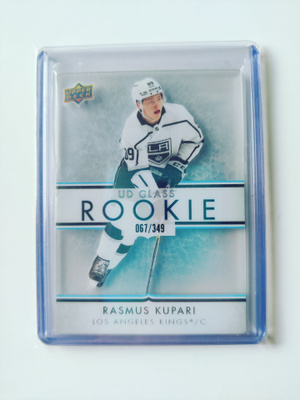 Rasmus Kupari 21-22 UD Glass Rookie /349
